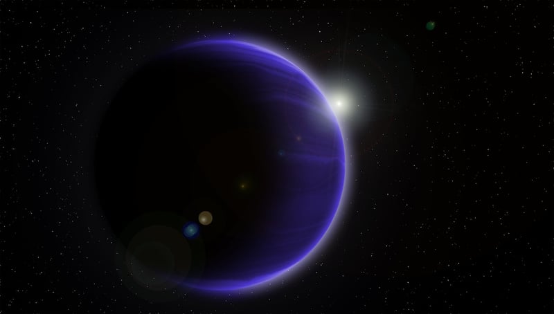 Alien on another world